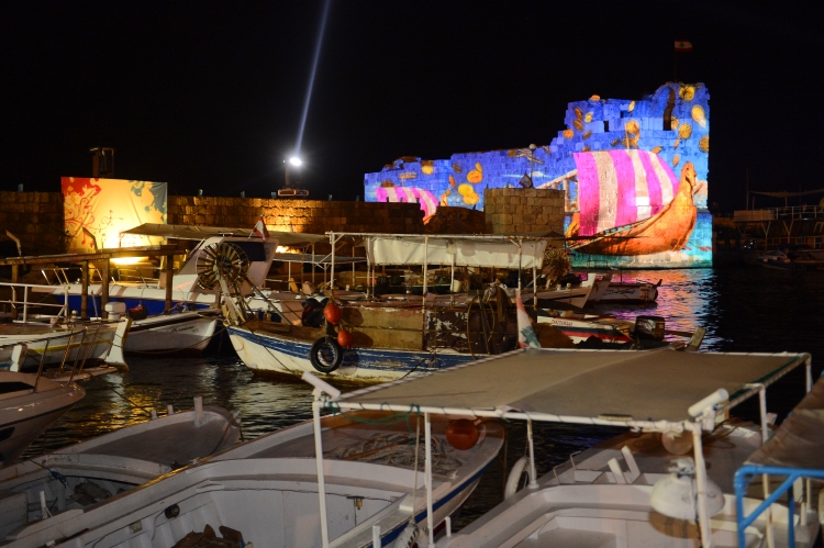 Byblos 3D Projection